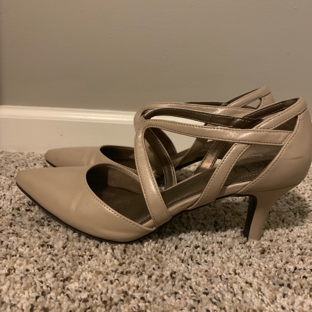Heels nude/taupe
